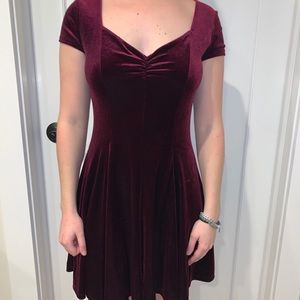 Urban Outfitters Velvet Dress